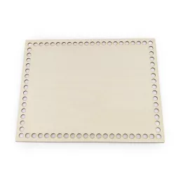 Horgolható fa alap / kosár készítésre 20x25 cm