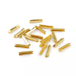   Alsó végzáró kupak fém kétirányú cipzár javításához