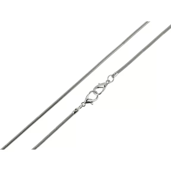 Kézitáska lánc hossza 120 cm, Ø3 mm - 1 ezüst (1 db-os csomagolás) Kézitáska lánc hossza 120 cm, Ø3 mm - 1 ezüst (1 db-os csomagolás)