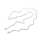 Kézitáska lánc hossza 120 cm, Ø3 mm - 1 ezüst (1 db-os csomagolás) Kézitáska lánc hossza 120 cm, Ø3 mm - 1 ezüst (1 db-os csomagolás)
