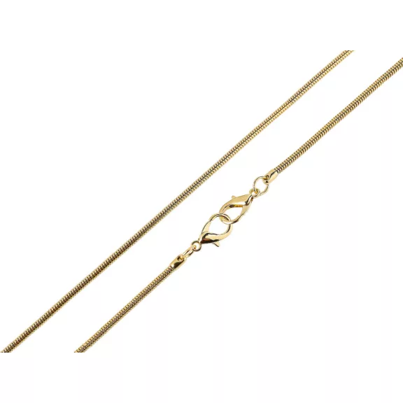 Kézitáska lánc hossza 120 cm, Ø3 mm - 2 arany (1 db-os csomagolás) Kézitáska lánc hossza 120 cm, Ø3 mm - 2 arany (1 db-os csomagolás)
