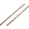 Kézitáska lánc hossza 120 cm, Ø6,5 mm - 2 arany (1 db-os csomagolás)