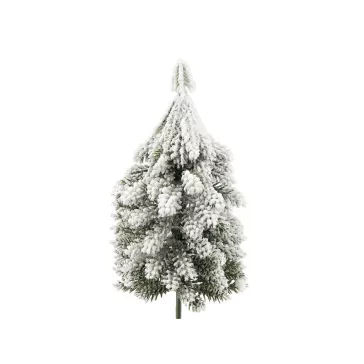   Mini havas fenyőfa dróton koszorúkba, kaspókba 13 cm, 17 cm - 2 (17 cm) élénkzöld (1 db-os csomagolás)