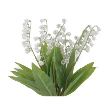 Műgyöngyvirág csokor - fehér (1 bunch)