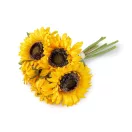 Napraforgó virágcsokor - 2 sárga (3 bunch)