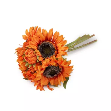 Napraforgó virágcsokor - 2 sárga (3 bunch)