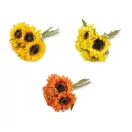 Napraforgó virágcsokor - 2 sárga (3 bunch)
