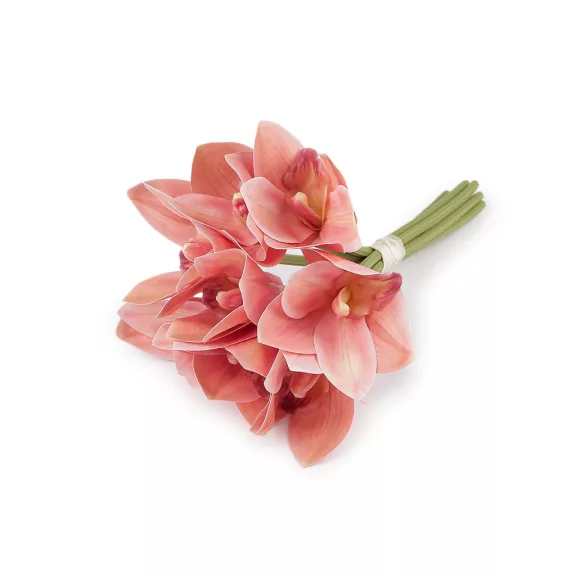 Műorchidea csokor - 4 púderrózsaszín (3 bunch) Műorchidea csokor - 4 púderrózsaszín (3 bunch)