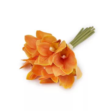 Műorchidea csokor - 6 lazac (3 bunch)