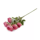 Műrózsa csokor - 2 pink (4 db-os csomagolás) Műrózsa csokor - 2 pink (4 db-os csomagolás)