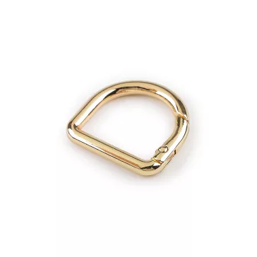   Karabíner félkarika lyuk 22 mm - 3 arany klasszik (30 db-os csomagolás)