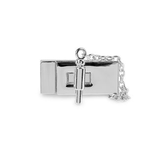 Táska zár készlet lánccal