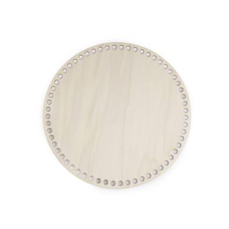 Horgolható fa alap / kosár táska készítésre Ø25 cm