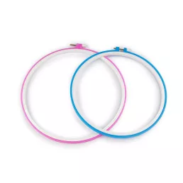 Hímzőkeret / műanyag karika