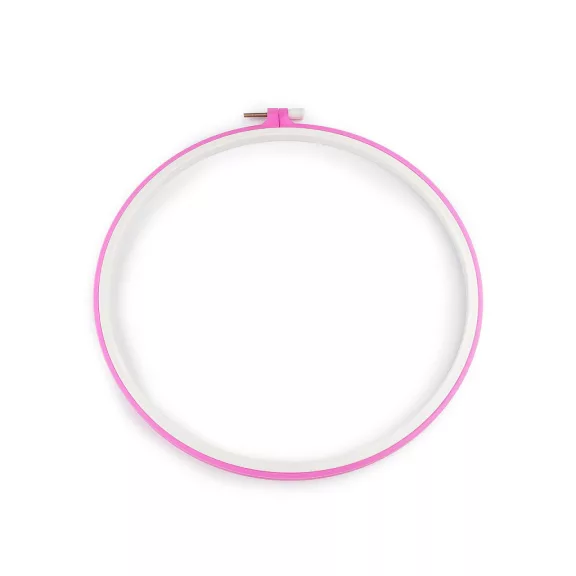 Hímzőkeret / műanyag karika - 2 (Ø26,4 cm) rózsaszín (3 db-os csomagolás) Hímzőkeret / műanyag karika - 2 (Ø26,4 cm) rózsaszín (3 db-os csomagolás)