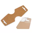 Őntapadós akasztó kártya 55x150 mm papír - természetes barna (200 db-os csomagolás) Őntapadós akasztó kártya 55x150 mm papír - természetes barna (200 db-os csomagolás)