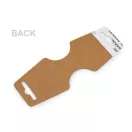 Őntapadós akasztó kártya 55x150 mm papír - természetes barna (400 db-os csomagolás) Őntapadós akasztó kártya 55x150 mm papír - természetes barna (400 db-os csomagolás)