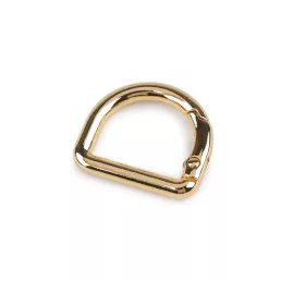 Karabíner D félkarika lyuk 19 mm