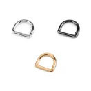 Karabíner D félkarika lyuk 19 mm Karabíner D félkarika lyuk 19 mm