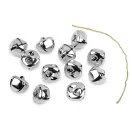 Csengettyű Ø25 mm dobozban / harang - 1 ezüst fény (1 doboz) Csengettyű Ø25 mm dobozban / harang - 1 ezüst fény (1 doboz)