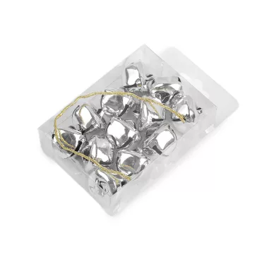   Csengettyű Ø25 mm dobozban / harang - 1 ezüst fény (3 box)