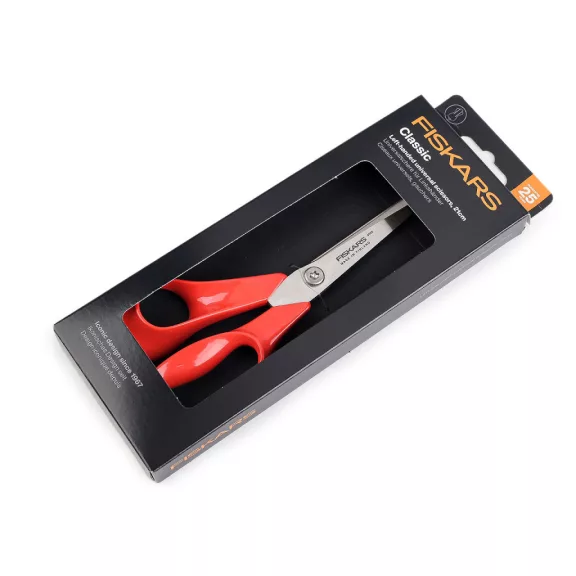 Szabóolló Fiskars balkezes hossz 21 cm - piros (1 db-os csomagolás) Szabóolló Fiskars balkezes hossz 21 cm - piros (1 db-os csomagolás)