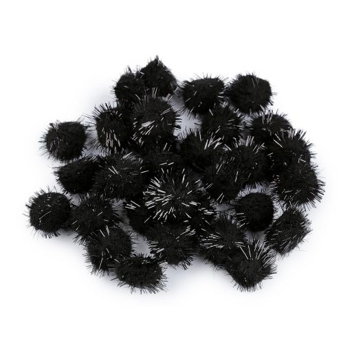 Színes pom pom golyók lurexszel Ø20 mm