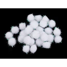 Színes Pom pom golyók lurexszel Ø15 mm