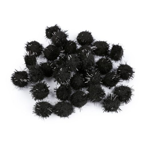 Színes Pom pom golyók lurexszel Ø15 mm