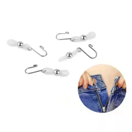   Speciális kampó a nadrág cipzárjának szétnyílása ellen