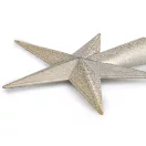 Karácsonyfa csúcsdísz csillag - 1 világos krém glitter (9 db-os csomagolás) Karácsonyfa csúcsdísz csillag - 1 világos krém glitter (9 db-os csomagolás)