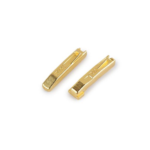 Alsó végzár fém kétirányú cipzár javításához