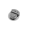 30x32 mm-es szív alakú pénztárcazár szett - 2 nikkel fekete (1 szett)