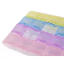Műanyag doboz / tároló 12x21,5x2 cm - multicolor (3 db-os csomagolás) Műanyag doboz / tároló 12x21,5x2 cm - multicolor (3 db-os csomagolás)