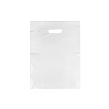 Műanyag táska 25x35 cm - 1 fehér (50 db-os csomagolás)