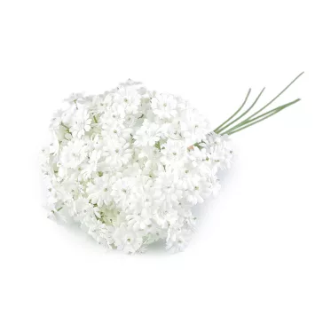 Mű cickafark csokor - 3 vil. sárga (3 bunch)