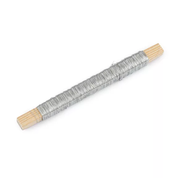 Kötöződrót Ø0,3 mm 25 g - nikkel (1 db-os csomagolás) Kötöződrót Ø0,3 mm 25 g - nikkel (1 db-os csomagolás)