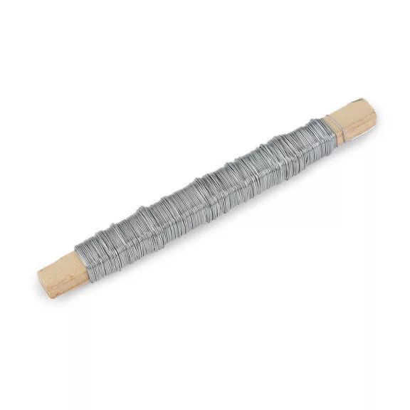 Kötöződrót Ø0,5 mm 45 g - nikkel (1 db-os csomagolás) Kötöződrót Ø0,5 mm 45 g - nikkel (1 db-os csomagolás)