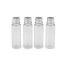 Műanyag flakon csavaros kupakkal - Transparent (8 db-os csomagolás) Műanyag flakon csavaros kupakkal - Transparent (8 db-os csomagolás)