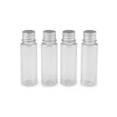 Műanyag flakon csavaros kupakkal - Transparent (56 db-os csomagolás) Műanyag flakon csavaros kupakkal - Transparent (56 db-os csomagolás)