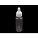Műanyag flakon üveg cseppentővel / pipettával 48 ml - Transparent (1 db-os csomagolás) Műanyag flakon üveg cseppentővel / pipettával 48 ml - Transparent (1 db-os csomagolás)