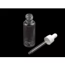 Műanyag flakon üveg cseppentővel / pipettával 48 ml - Transparent (1 db-os csomagolás) Műanyag flakon üveg cseppentővel / pipettával 48 ml - Transparent (1 db-os csomagolás)