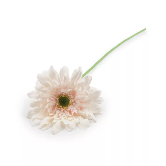 Mesterséges gerbera hosszú száron - 6 világos púder (1 db-os csomagolás) Mesterséges gerbera hosszú száron - 6 világos púder (1 db-os csomagolás)