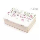 Fa doboz mintás 13x20 cm - természetes közepes (3 db-os csomagolás)