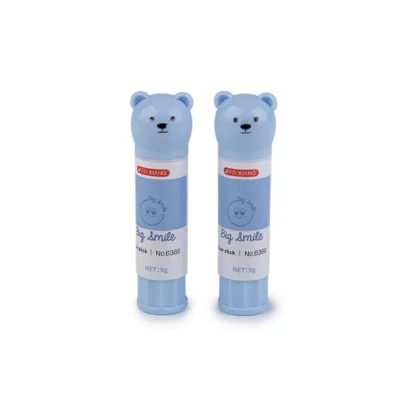 Papírragasztó stift Big smile 9 g - 2 világoskék (2 db-os csomagolás) Papírragasztó stift Big smile 9 g - 2 világoskék (2 db-os csomagolás)