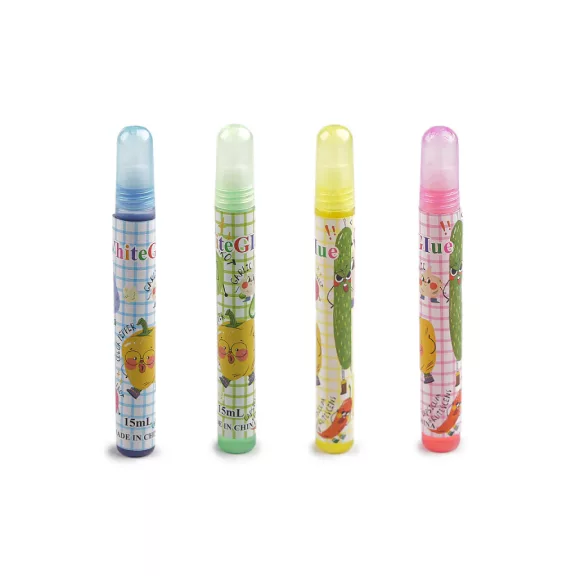 Folyékony ragasztó színes 15 ml - variáns készlet (12 db-os csomagolás) Folyékony ragasztó színes 15 ml - variáns készlet (12 db-os csomagolás)