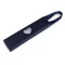 Ékszerdoboz szív alakú ablakocskával és füllel, 5x22 cm - 4 blue dark (1 db-os csomagolás)
