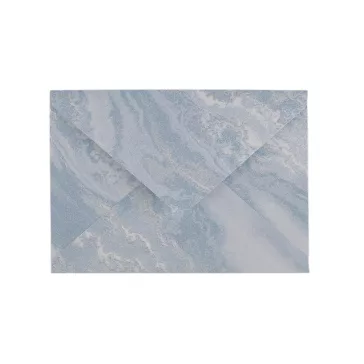   Papír boríték 12,5x17,5 cm - 4 világoskék (30 db-os csomagolás)