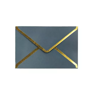   Papír boríték 10,5x15,5 cm - 2 petróleumzöld (30 db-os csomagolás)