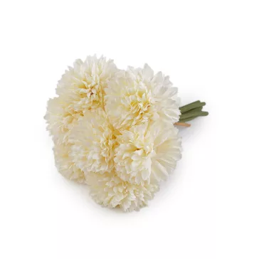 Műdália csokor - 1 krém világos (5 bunch)